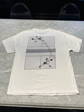 KTCHN pickleball tshirt. Mens large. Comic graphic style